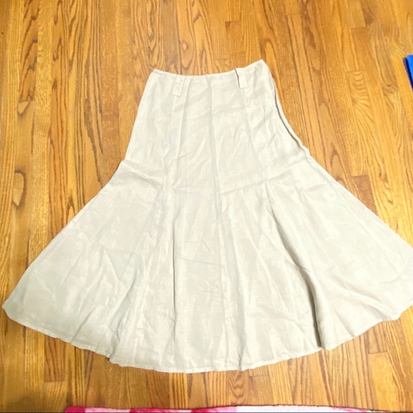 Purolino maxi skirt linen mermaid size L - Picture 2 of 10